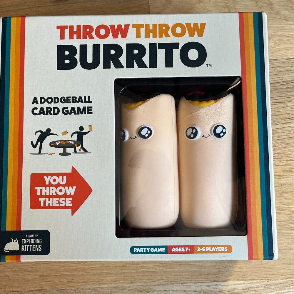 Throw Throw Burrito Game (new!)
